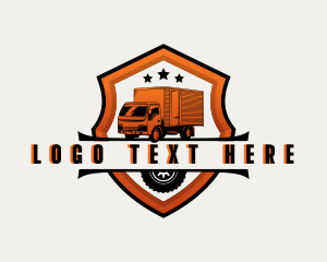 Truck Cargo Delivery Logo