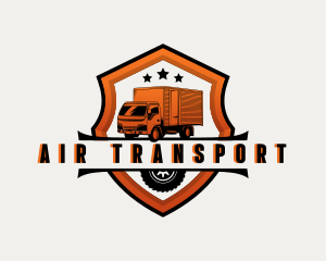 Truck Cargo Delivery logo design