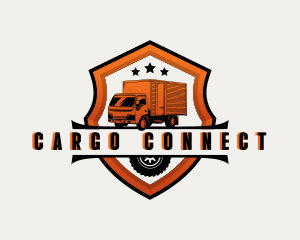 Truck Cargo Delivery logo design