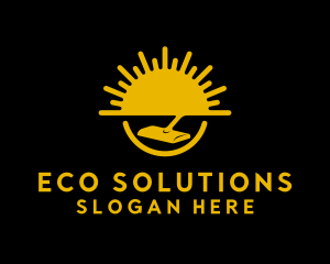 Eco Sun Sanitation  logo design