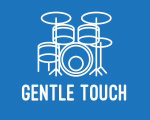 Drumming Band Drums Logo