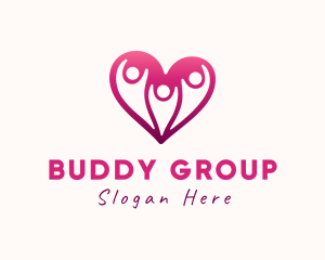 Family Group Support logo design