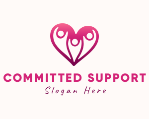 Family Group Support logo design