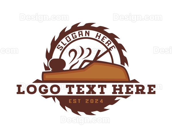 Carpentry Woodwork Builder Logo