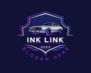 Car Wing Vehicle logo design