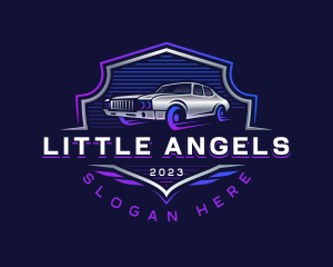 Car Wing Vehicle logo design