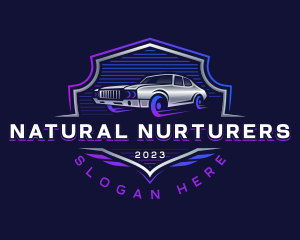 Car Wing Vehicle logo design