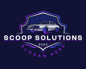 Car Wing Vehicle logo design