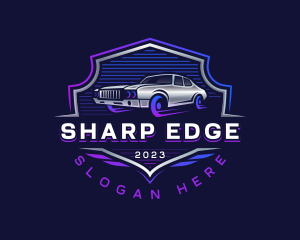 Car Wing Vehicle logo design