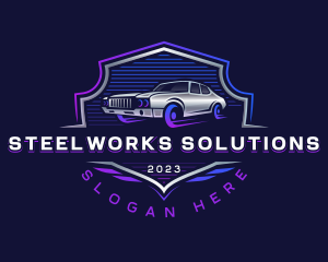 Car Wing Vehicle logo design