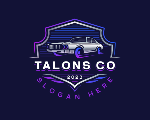 Car Wing Vehicle logo design