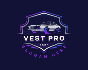 Car Wing Vehicle logo design