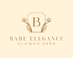 Elegant Flower Wellness logo design