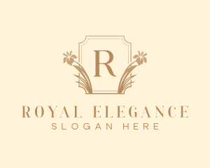 Elegant Flower Wellness logo design