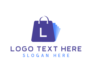 Fashion - Ecommerce Shopping Bag logo design