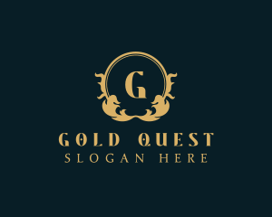 Gold Boutique Decor logo design