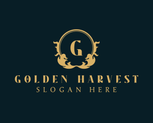 Gold Boutique Decor logo design