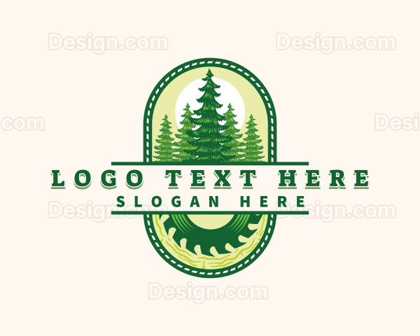 Pine Forest Woodwork Logo