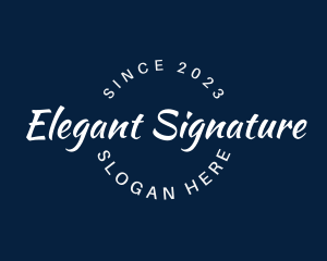 Generic Signature Business logo