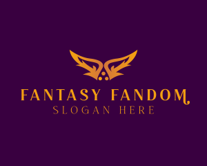 Creative Fantasy Wings  logo design