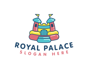 Colorful Bounce Palace logo
