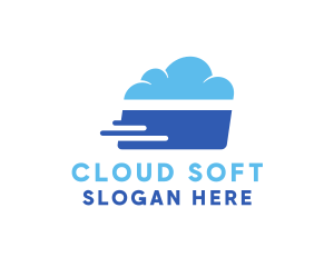 Credit Card Cloud  logo design