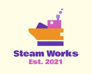 Toy Steam Boat  logo