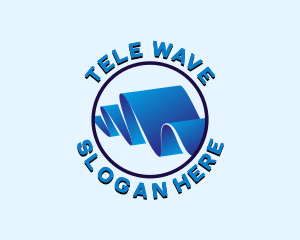 Professional Brand Wave logo design