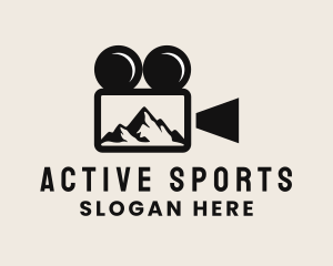 Video Camera Mountain  Logo