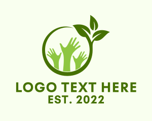 Vegan Charity Hands logo