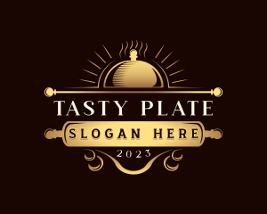 Premium Restaurant Cloche logo design