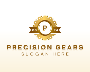 Industrial Mechanical Gear logo design