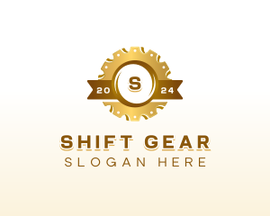 Industrial Mechanical Gear logo design