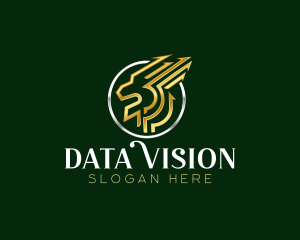 Luxury Arrow Lion logo