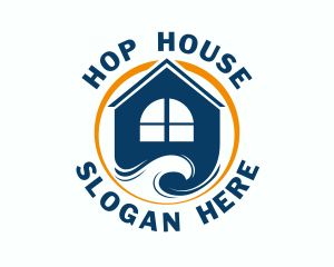 Ocean House Resort logo design