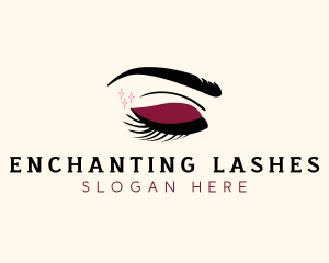 Beauty Red Eyeshadow logo