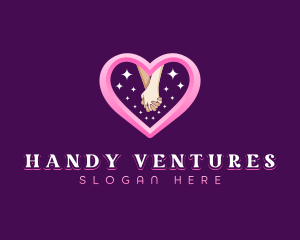 Heart Holding Hands logo