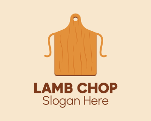 Chopping Board Apron logo design