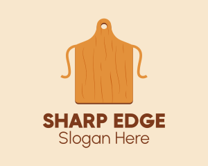 Chopping Board Apron logo design