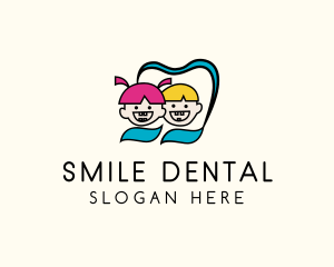 Kid Dental Clinic  logo design