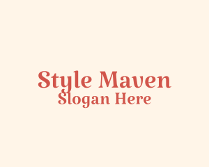 Elegant Boutique Style logo design