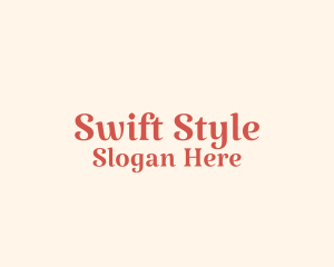 Elegant Boutique Style logo design