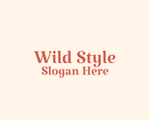 Elegant Boutique Style logo design