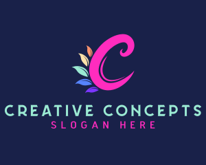 Creative Letter C logo design