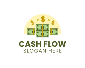 Dollar Cash Bundle logo design