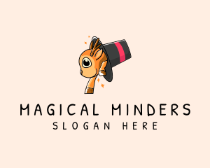 Magic Deer Hat  logo design