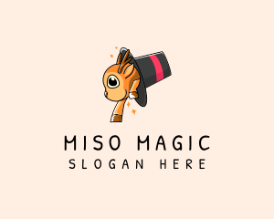 Magic Deer Hat  logo design