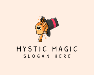 Magic Deer Hat  logo design