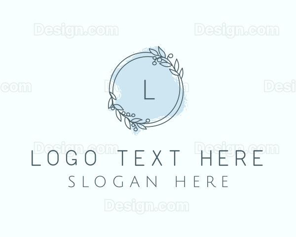 Wreath Wedding Planner Logo