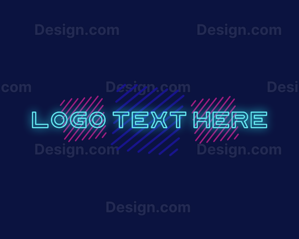 Neon Light Business Logo